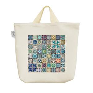 ساک خرید خندالو طرح کاشی کد 51