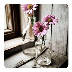 مگنت یخچال طرح گلدان و گل  کد wmg253