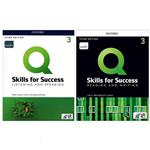 کتاب Q Skills for Success 3rd 3 اثر Kevin McClure and Mari Vargo انتشارات رهنما 2جلدی