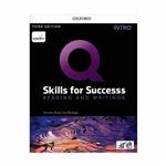 کتاب Q Skills for Success 3rd Intro Reading and writing اثر Kevin McClure and Mari Vargo انتشارات رهنما