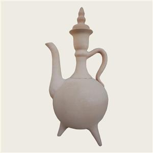 گلاب پاش سفالی خام مدل 2A1