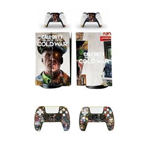 برچسب کنسول و دسته بازی PS5  مدل Call of Duty Black Ops طرح اژدها