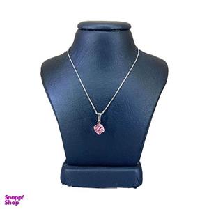 گردنبند زنانه سواروسکی مدل مکعب با سنگ کد 58410