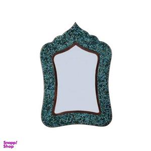 آینه فیروزه کوبی آقاجانی مدل مستطیل کد 1 -