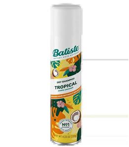 اسپری شامپو خشک باتیست مدل Coconut  Exotic Tropical حجم 200 میلی لیتر