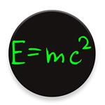 برچسب موبایل مای سیحان مدل E=MC2 مناسب برای پایه نگهدارنده مغناطیسی