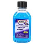 محلول شیشه شوی خودرو وینز مدل super concentrated screen-wash 21 حجم 250 میلی‌ لیتر