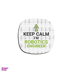 زیر لیوانی ترمه طراحان ایده مدل robotics engineer کد cfp1257