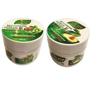 کرم مرطوب کننده آرای مدل کیوی و آووکادو حجم 250 میلی لیتر مجموعه 2 عددی