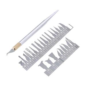 مجموعه 28 عددی تیغ و کاردک تعویض آی سی سانشاین مدل SS-101A