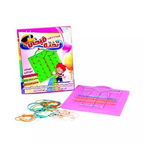 بازی آموزشی تخته میخی مدل کودک و آینده