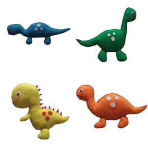 عروسک مدل دایناسور مجموعه 4 عددی