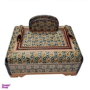 قلمدان خاتم کاری مدل جعبه دار کد 106 -