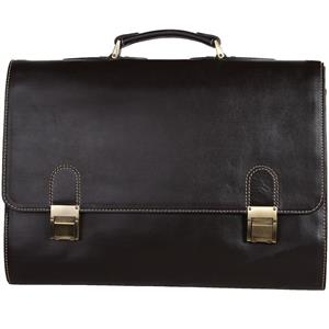 کیف اداری چرم طبیعی شهر چرم مدل H111230-75-1 Leather City H111230-75-1 Leather Briefcase