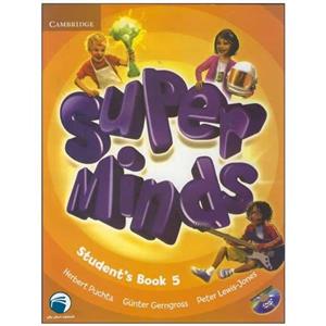 کتاب super minds 5 اثر جمعی از نویسندگان انتشارات دنیای زبان