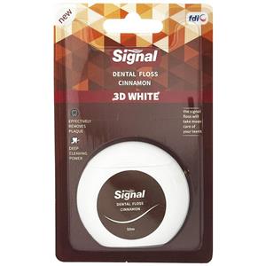 نخ دندان 50 متری سیگنال 3d white با رایحه دارچین