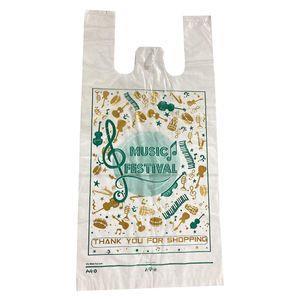 نایلون دسته دار طرح موزیکال بسته 100 عددی