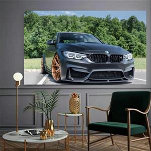 پوستر دیواری طرح ماشین BMW مدلFP358