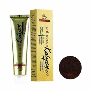 رنگ مو کالیون سری Golden شماره G4 حجم 125 میلی لیتر رنگ قهوه ای طلایی روشن