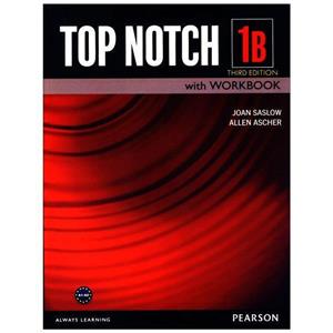 کتاب top notch 1b اثر JOAN SASLOW and ALLEN ASCHER نشر ابداع