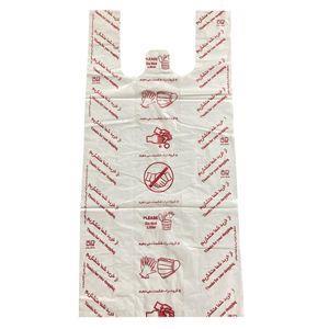 کیسه خرید مدل دسته دار 55.45 بسته 50 عددی