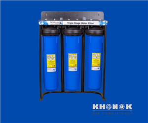 پیش فیلتراسیون سوفیلتر مدل 3 مرحله جامبو به همراه فیلتر  کد J3 مجموعه 4 عددی