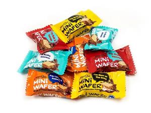مینی ویفر با روکش شکلاتی مگا استار - 500 گرم