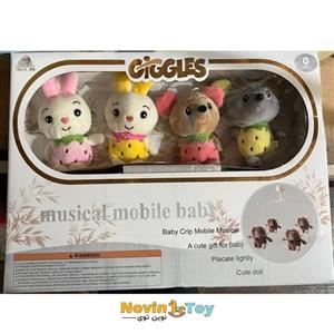 آویز تخت کودک مدل خرگوش