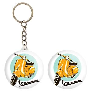 پیکسل خندالو مدل موتور سیکلت کد 10341 به همراه جاکلیدی