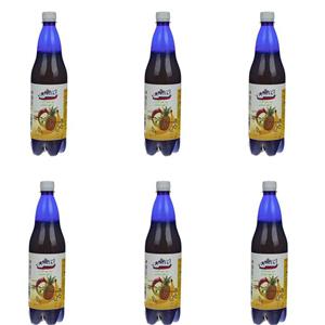 آبمیوه آناناس گازدار گلشن -1 لیتر بسته 6 عددی