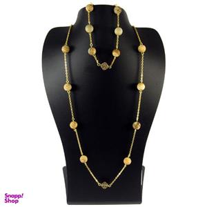 نیم ست طلا 18 عیار زنانه مانچو مدل smg008