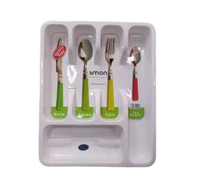 نظم دهنده قاشق و چنگال لیمون مدل نسترن