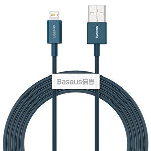 کابل تبدیل USB به لایتنینگ باسئوس مدل Superior طول 2 متر