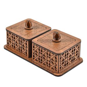 قندان مدل یاس مجموعه سه عددی