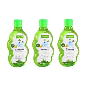 شامپو بچه بیبی لند مدل Aloe Vera Extract حجم 200 میلی لیتر بسته 3 عددی