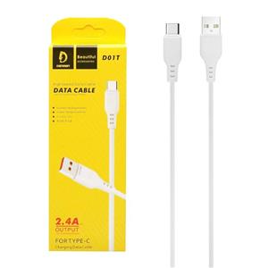 کابل تبدیل USB به USB-C دنمن مدل D21T طول 1 متر