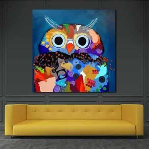 تابلو بوم طرح جغد کد ART-3147
