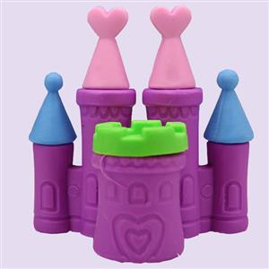 پاک کن مدل فانتزی مینیاتوری لوازم دخترانه طرح قصر پرنسس کد bz