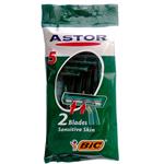 خود تراش بیک مدل ASTOR 5 بسته 5 عددی