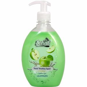 مایع دستشویی مدل صدفی سیــــب مقدار 500 میلی لیتر Sehat Apple Handwashing Liquid 500g 