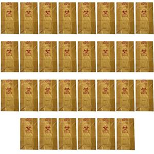 کیسه زباله مدل چاپدار طرح عفونی 60.70 بسته 30عددی