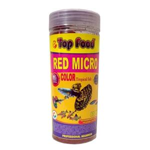 غذا ماهی تاپ فود مدل red micro وزن 800 گرم