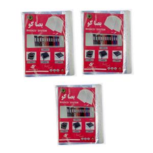کاور کاغذ A4  بصاکو مدل اقتصادی کد 01 بسته 300 عددی