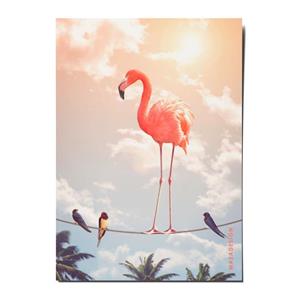 کارت پستال ماسا دیزاین طرح فلامینگو مدل ZOD092