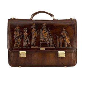 کیف اداری مردانه چرم نگار مدل هخامنشی کد 601112