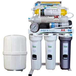 دستگاه تصفیه کننده آب آکوآ اسپرینگ مدل RO-NF7700 به همراه فیلتر تصفیه آب بسته 3 عددی