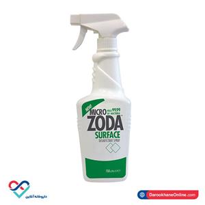 اسپری ضدعفونی کننده سطوح میکروزدا مدل Surfaces Disinfectant حجم 750 میلی‌ لیتر Micro Zoda Surfaces Disinfectant Spray 750ml