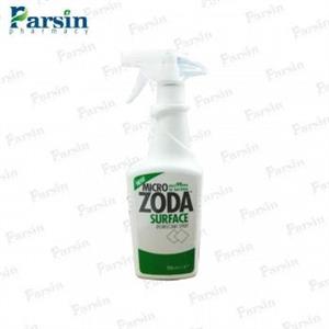 اسپری ضدعفونی کننده سطوح میکروزدا مدل Surfaces Disinfectant حجم 750 میلی‌ لیتر Micro Zoda Surfaces Disinfectant Spray 750ml