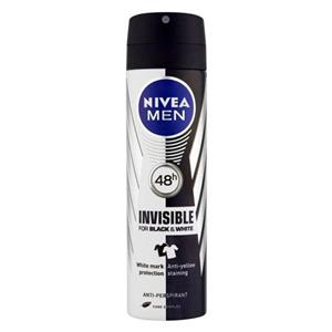 اسپری ضد تعریق مردانه نیوآ مدل Invisible حجم 200 میلی لیتر Nivea Invisible For Men Spray 200ml