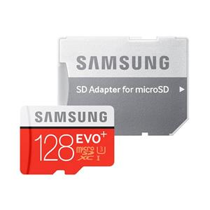 کارت حافظه microSDXC سامسونگ مدل Evo Plus کلاس 10 استاندارد UHS-I U3 سرعت 100MBps همراه با آداپتور SD ظرفیت 128 گیگابایت Samsung Evo Plus UHS-I U3 Class 10 100MBps microSDXC With Adapter - 128GB